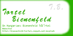 tortel bienenfeld business card